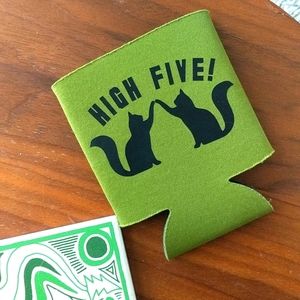 High Five! Cat Koozie